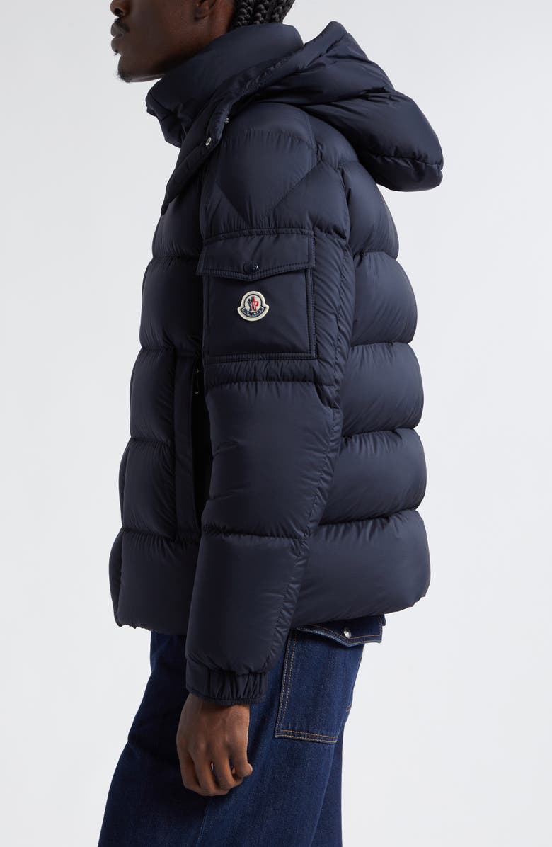 Moncler Vezere Quilted Down Jacket, Alternate, color, Obsidian Blue