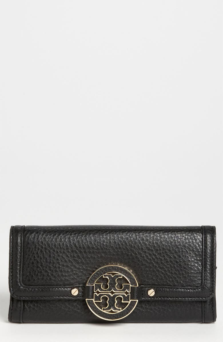 Tory Burch 'Amanda' Continental Wallet, Main, color,
