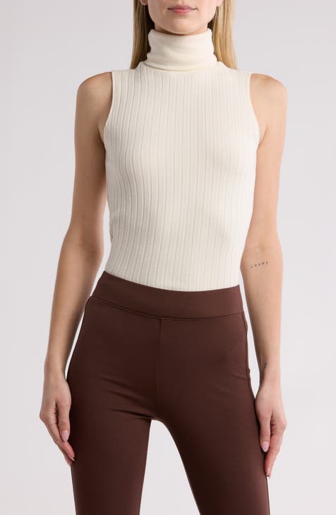 Ceci Ribbed Sleeveless Sweater