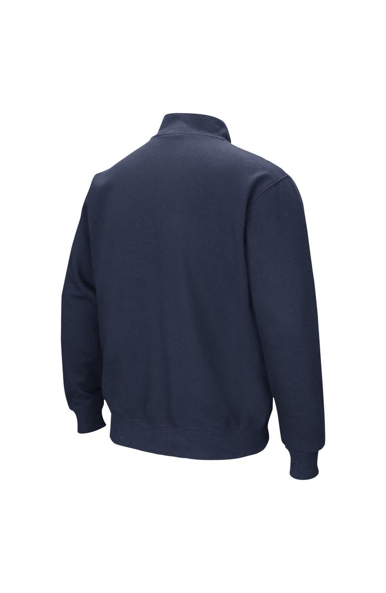 COLOSSEUM Men's Colosseum Navy Colorado School of Mines Orediggers Tortugas Quarter-Zip Top, Alternate, color, Navy