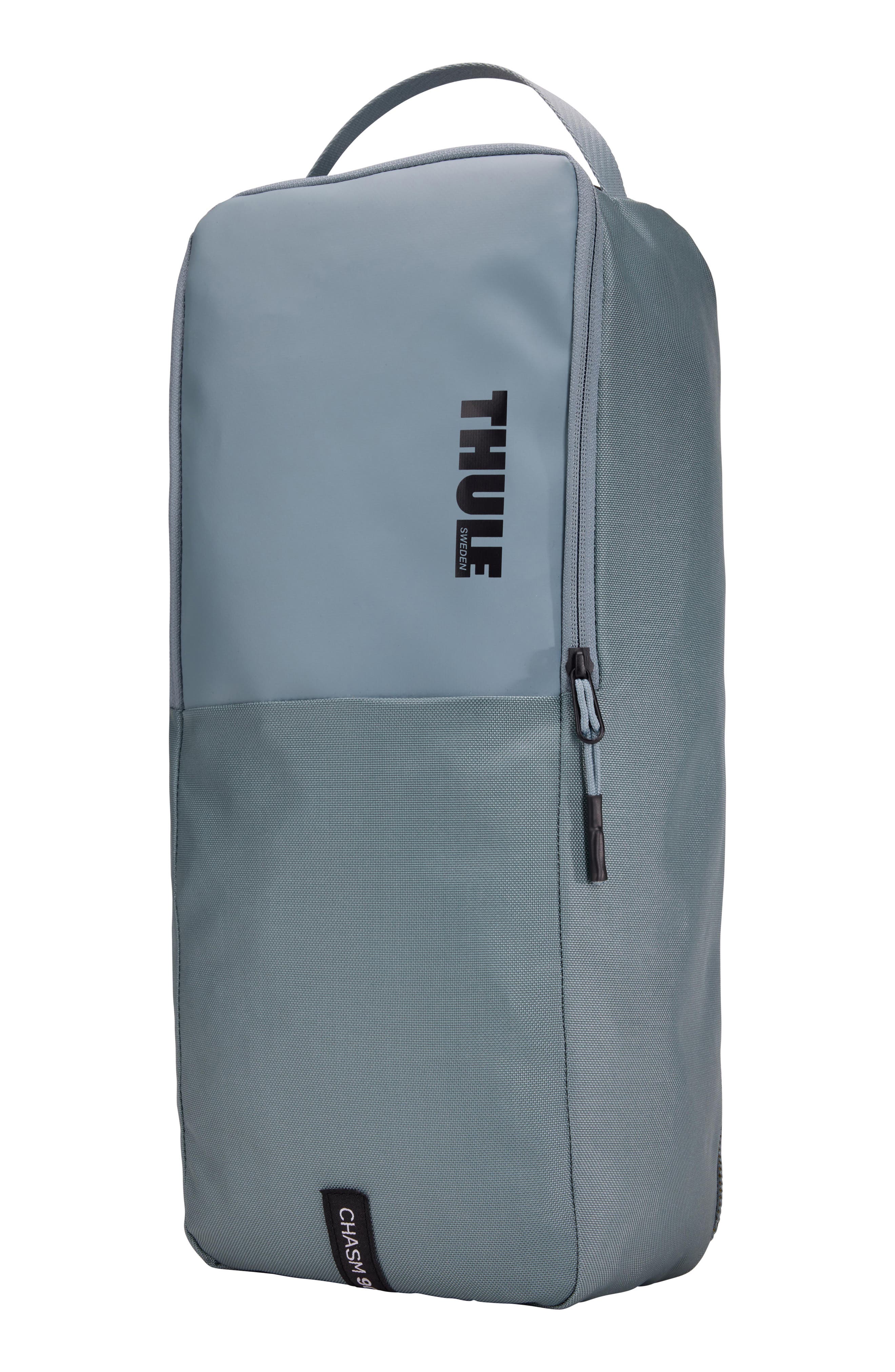Thule Chasm 90-Liter Duffle Bag, Alternate, color, Pond Gray