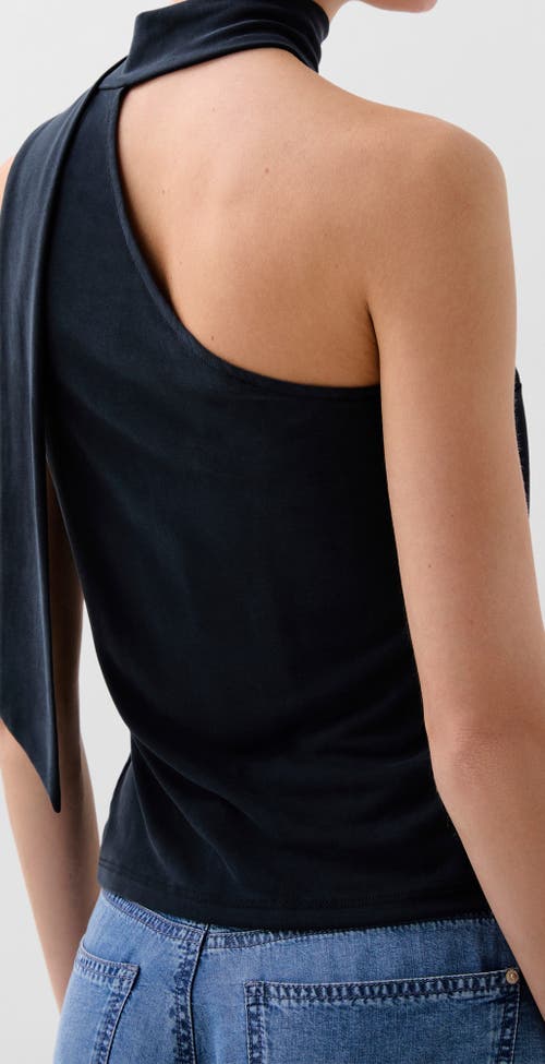 Scalpers Rouched Asy Top In Black