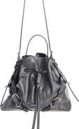 Givenchy Small Voyou Eel Skin Bucket Bag