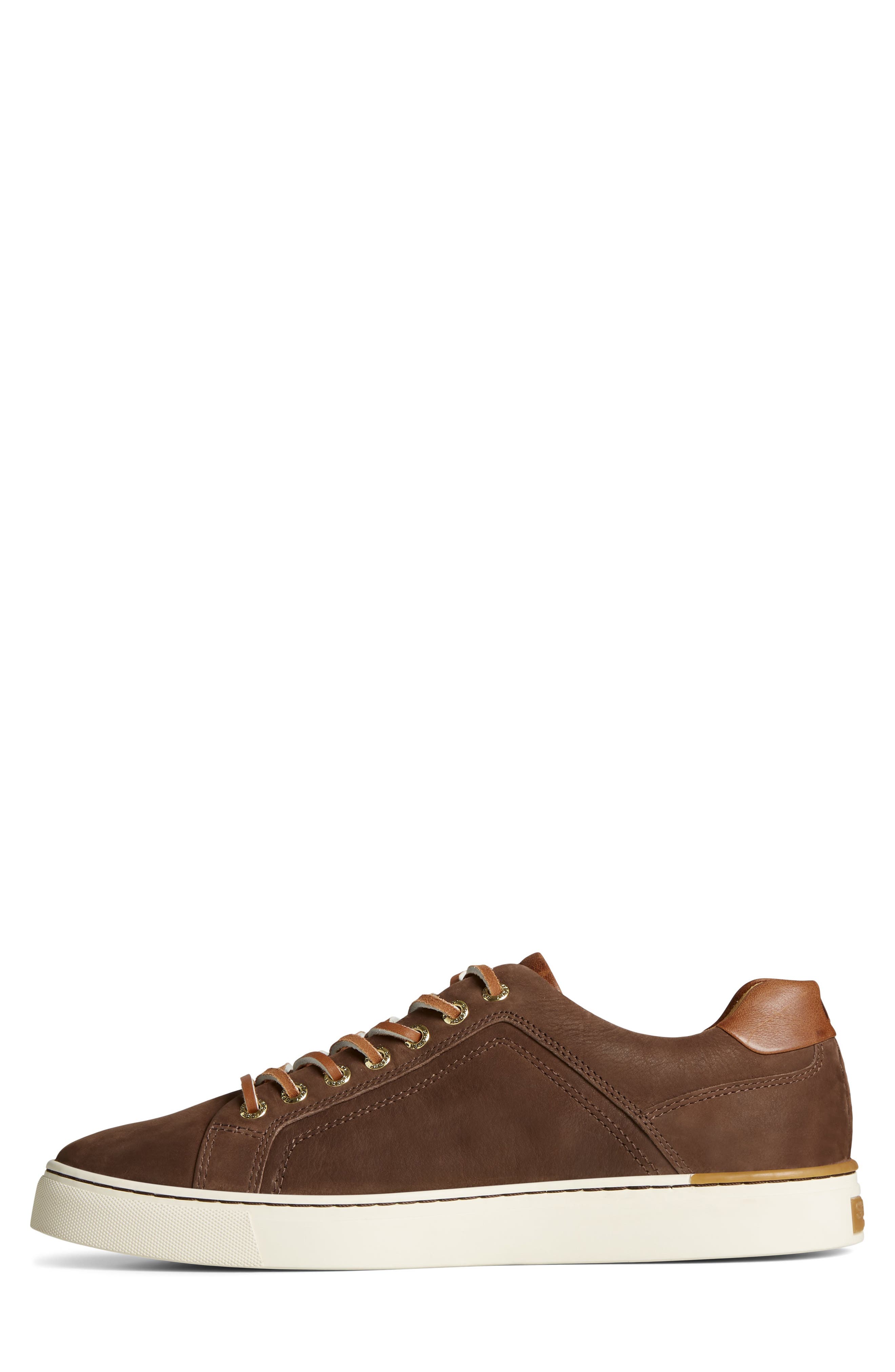 Sperry Gold Cup<sup>®</sup> Victura Leather Sneaker, Alternate, color, Brown