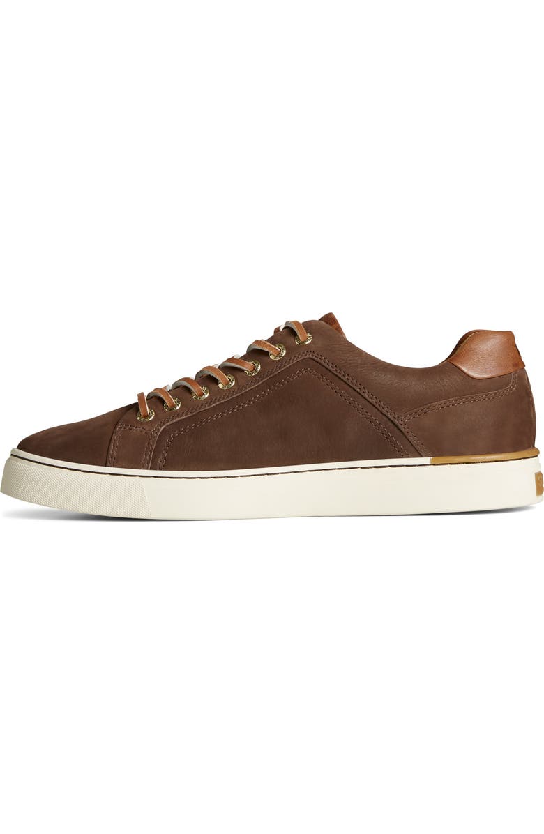 Sperry Gold Cup<sup>®</sup> Victura Leather Sneaker, Alternate, color, Brown