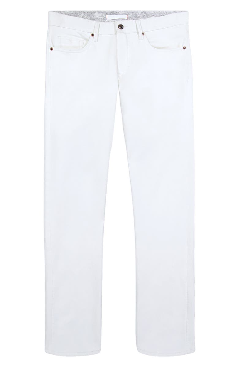 Robert Graham Cadiz Straight Leg Jeans, Alternate, color, White