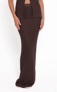 Petal & Pup Asplie Pointelle Maxi Skirt