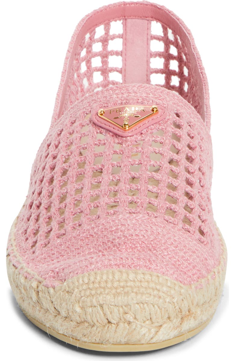 Prada Crochet Espadrille, Alternate, color,