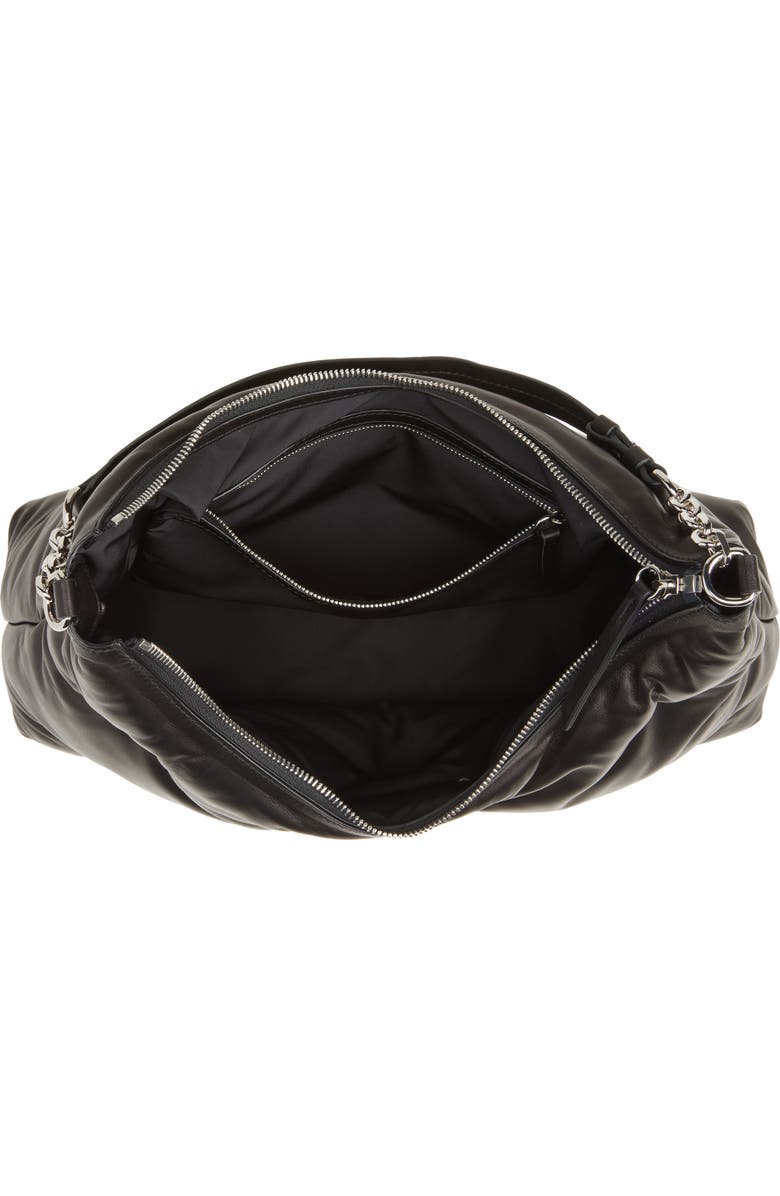 Maison Margiela Medium Glam Slam Hobo Bag, Alternate, color, Black