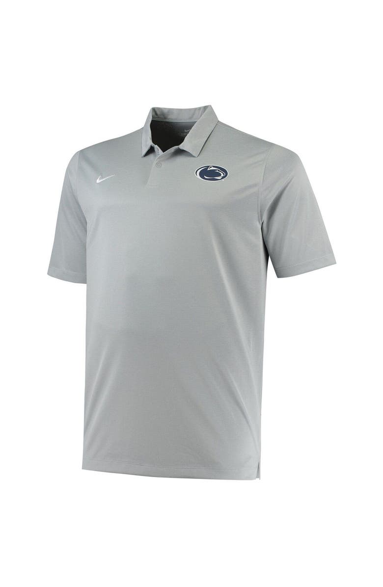 Nike Men's Nike Heathered Gray Penn State Nittany Lions Big & Tall Performance Polo, Alternate, color, 