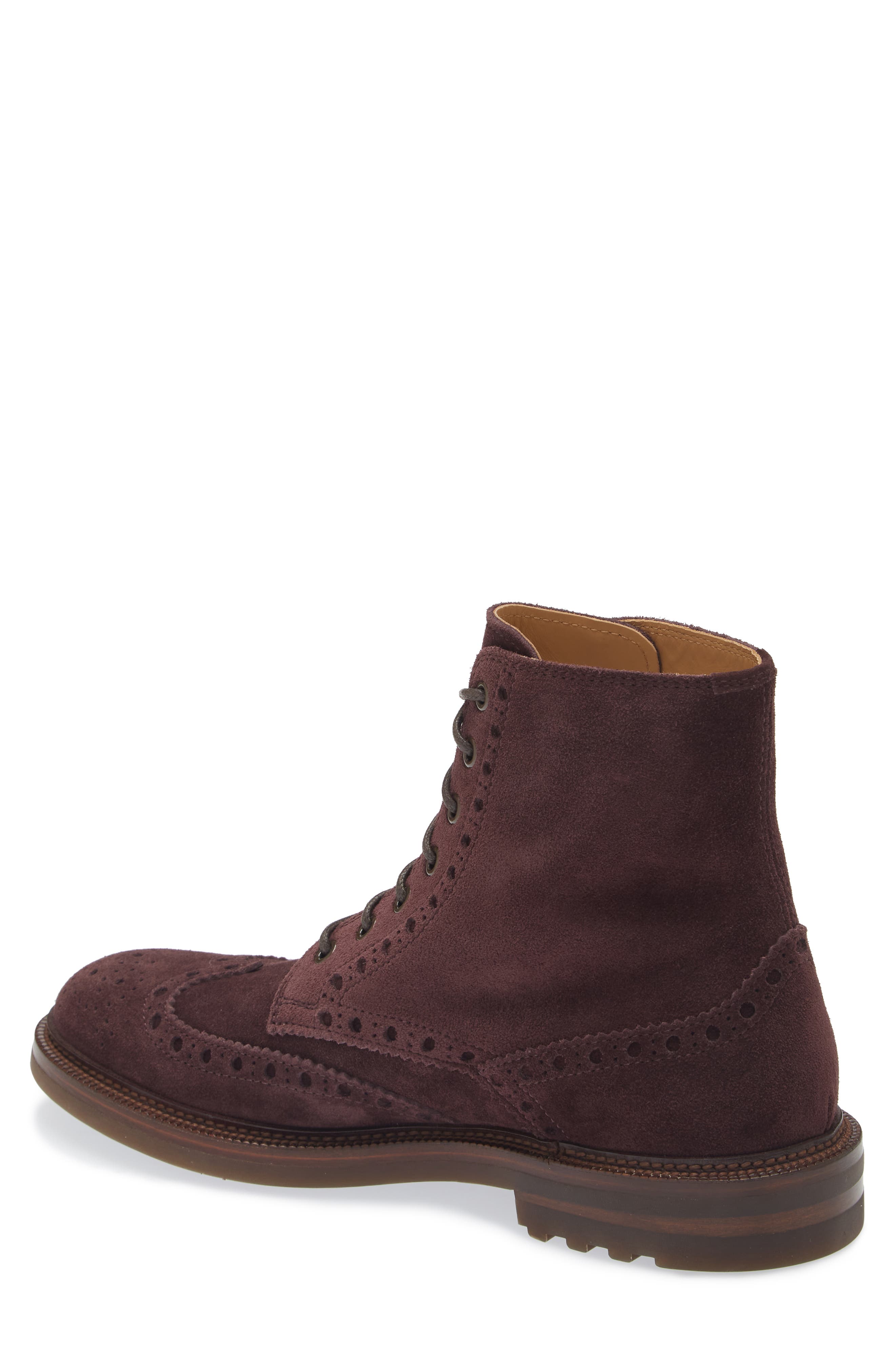 Brunello Cucinelli Wingtip Derby Boot, Alternate, color, 