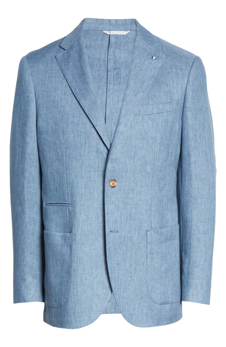 Bugatchi Linen Blazer, Main, color, 