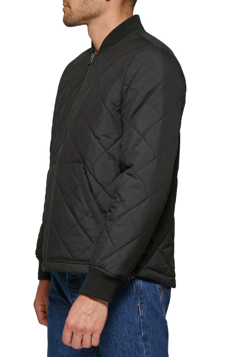 Levi's<sup>®</sup> Diamond Quilted Bomber Jacket, Alternate, color, 