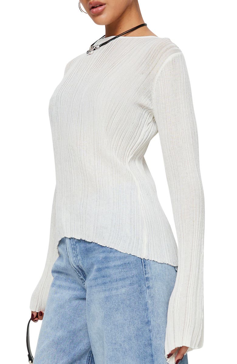 Princess Polly Wexley Rib Top, Alternate, color,