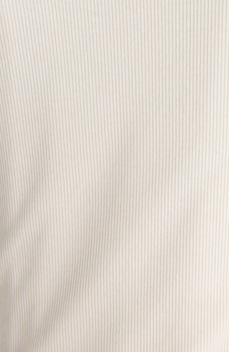 Acne Studios Ecleo Layered Stretch Cotton T-Shirt, Alternate, color, Off White