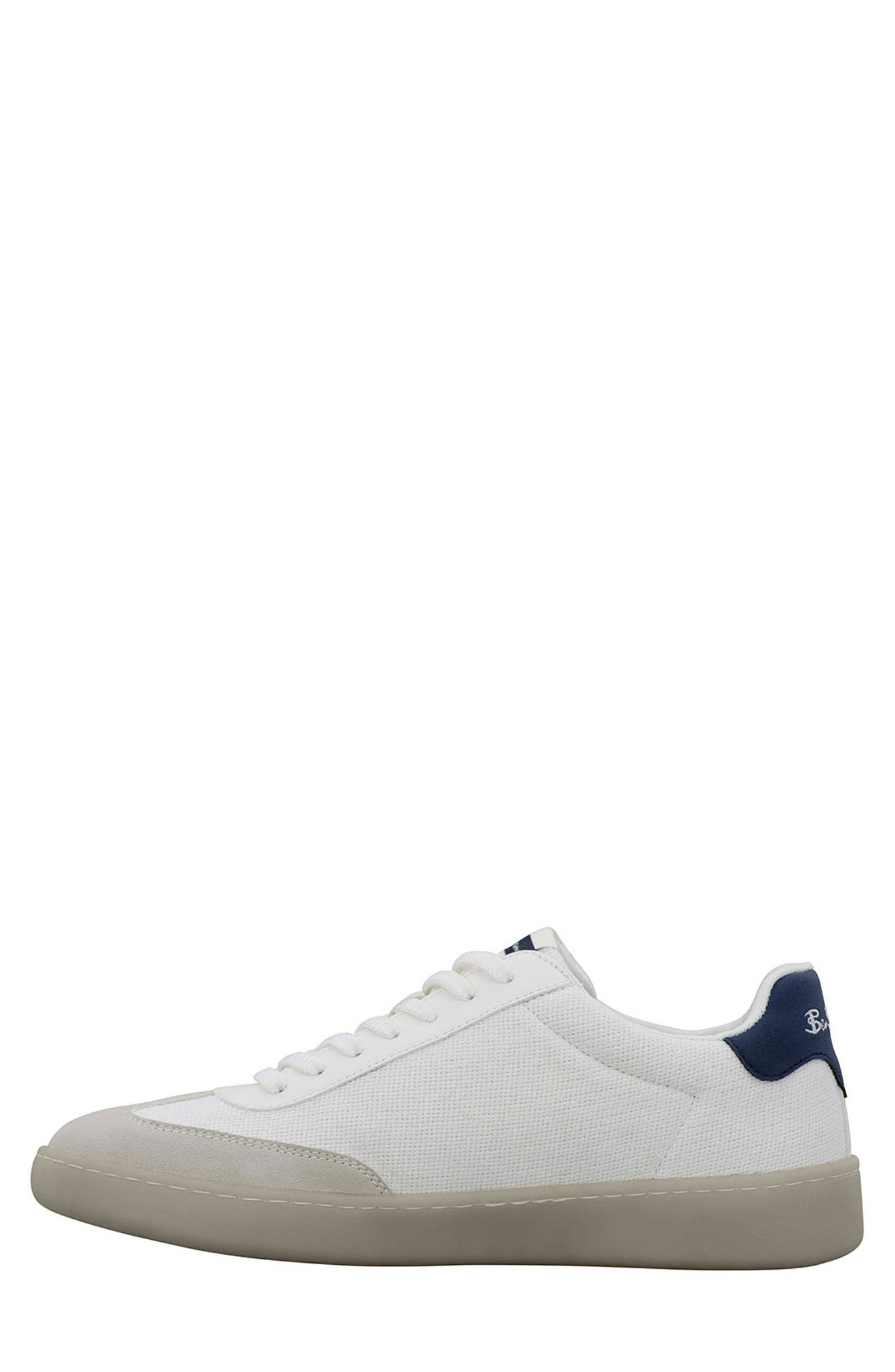 Ben Sherman Glasgow Crafted Sneaker, Alternate, color, White/ Navy/ Gum