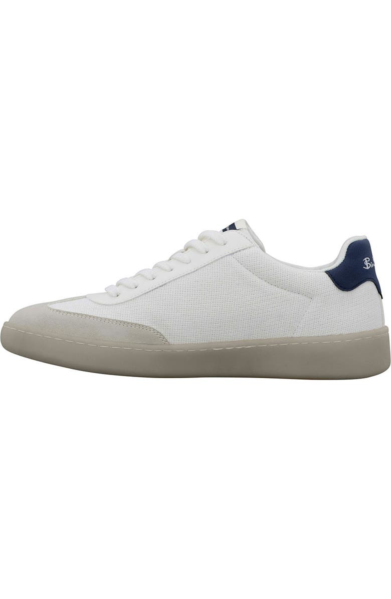 Ben Sherman Glasgow Crafted Sneaker, Alternate, color, White/ Navy/ Gum