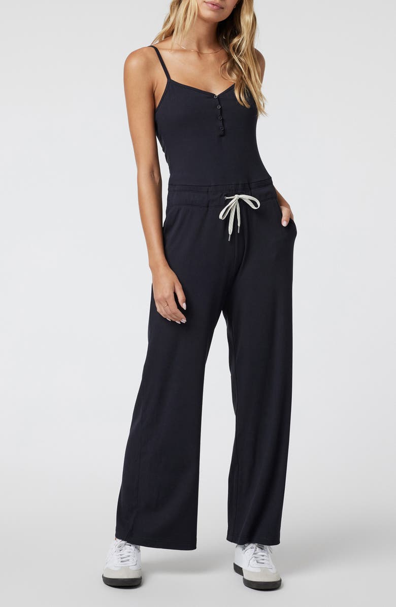 Vuori Pose Henley Jumpsuit, Main, color, 