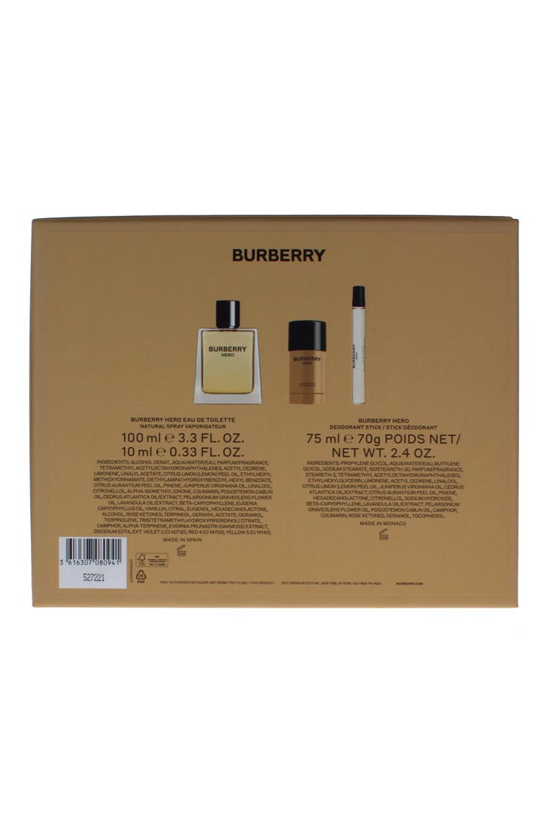 Hero Eau de Toilette 3-Piece Set, Alternate, color, NO COLOR