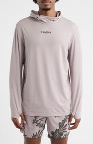 TENŌRE Logo Graphic Hooded T-Shirt