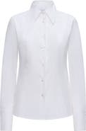 Callas Milano Ripley Button Front Fitted Shirt