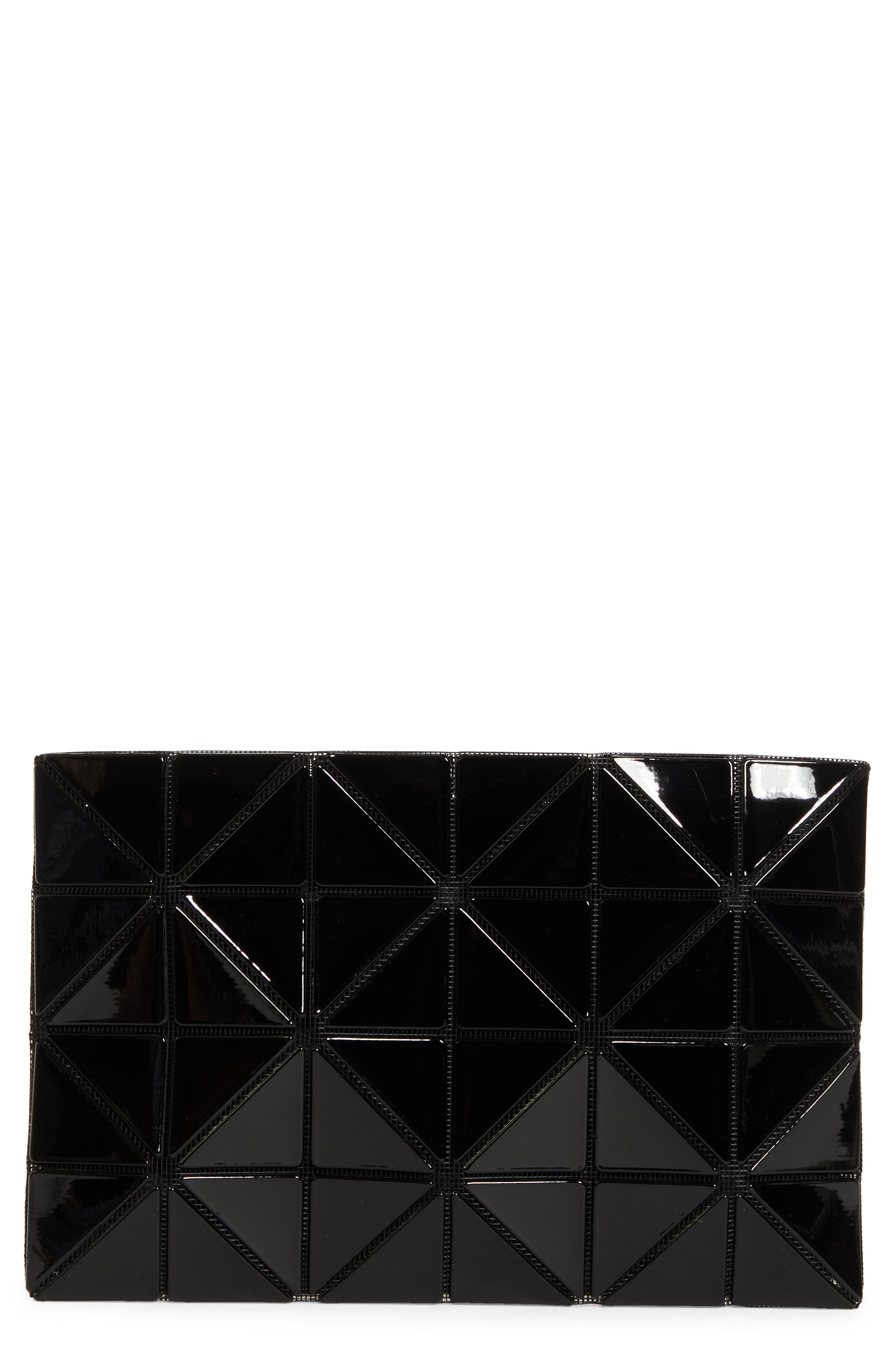 Bao Bao Issey Miyake Lucent Zip Pouch, Main, color, Black