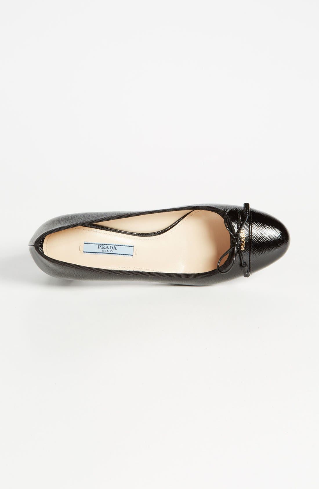 Prada Cap Toe Pump, Alternate, color, 