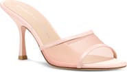 Stuart Weitzman Bareitall Shine Mesh Sandal