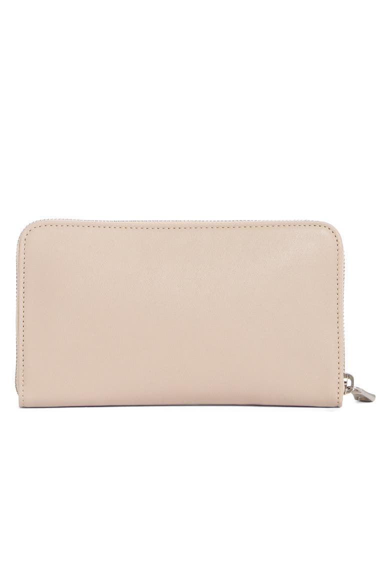 Le Pilage Cuir Zip Wallet, Alternate, color, CLAY