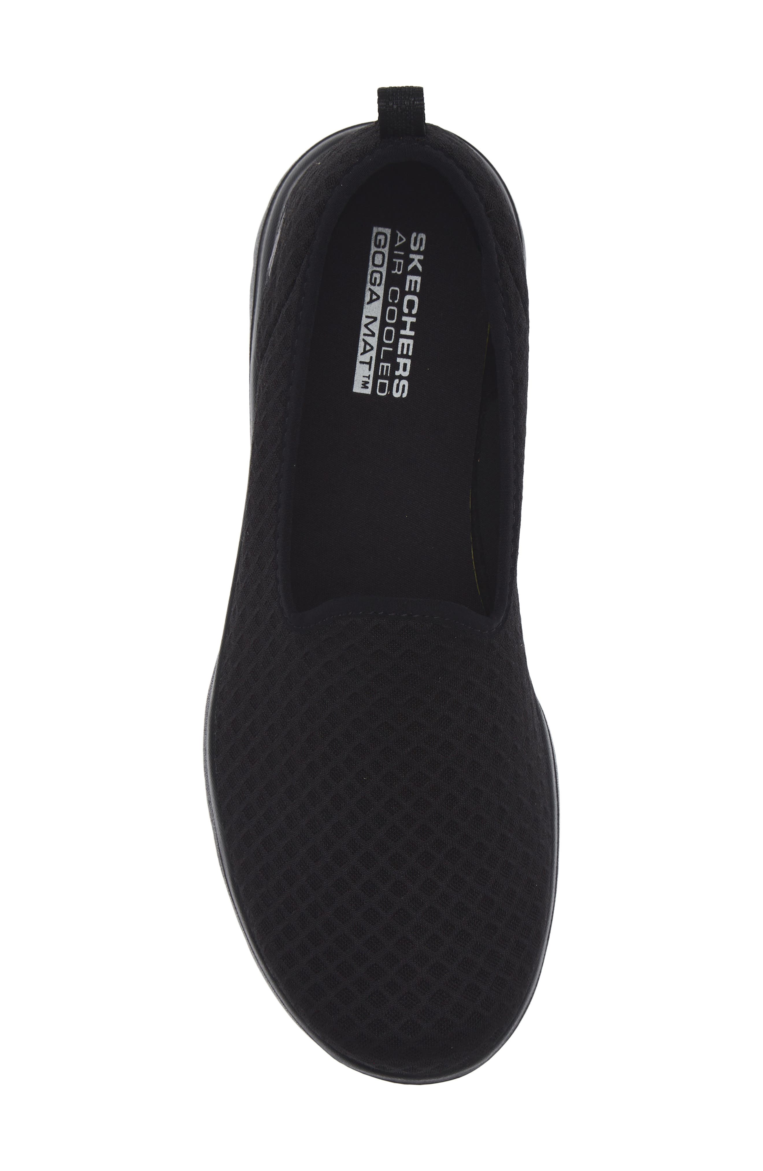 SKECHERS On-the-GO<sup>®</sup> Flex Amethyst Slip-On Sneaker, Alternate, color, Black