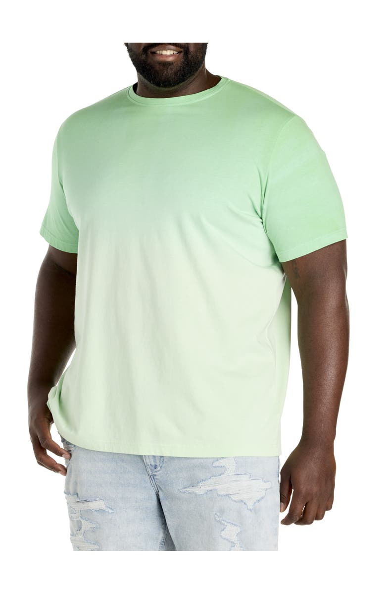 Harbor Bay by DXL Big & Tall Moisture-Wicking T-Shirt, Main, color, Green Multi