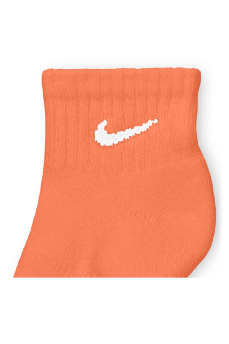 6-Pack Everyday Cush Ankle Socks, Alternate, color, ORANGE MULTI-COLOR