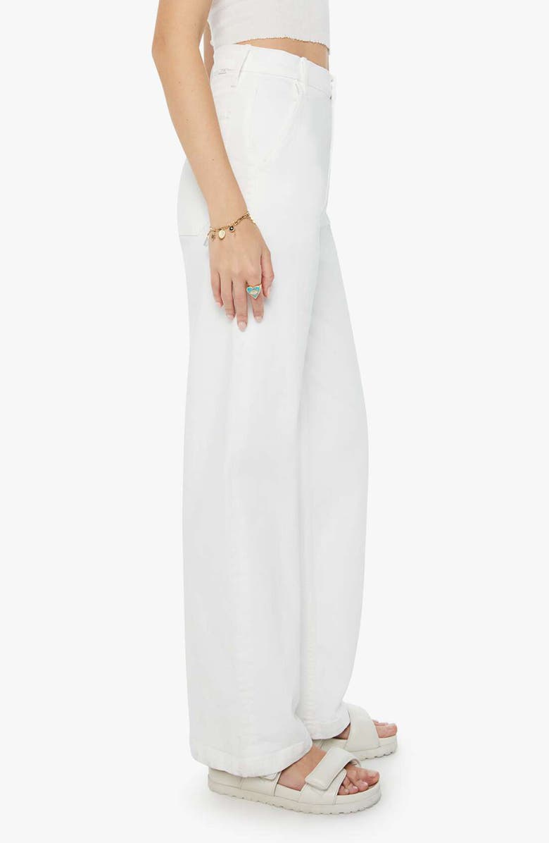 MOTHER The Stud Finder Sneak Wide Leg Jeans, Alternate, color, 