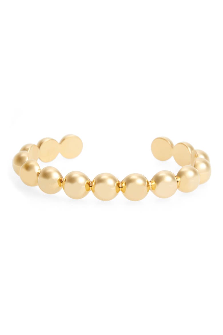 Kylie Cuff Bracelet, Main, color, GOLD