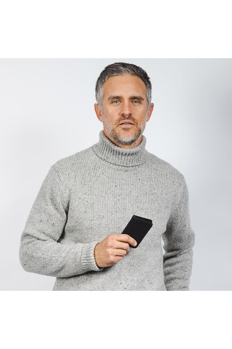 Compact Bifold with RFID Protection, Alternate, color, Black