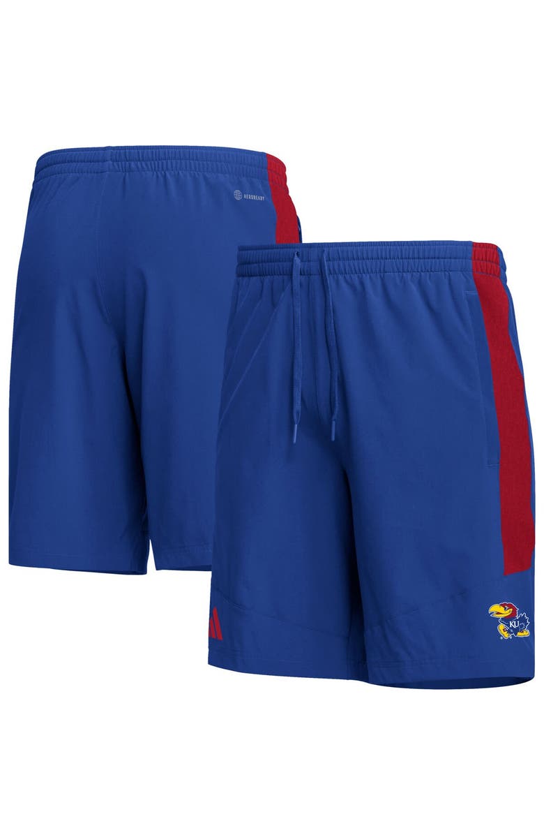 adidas Men's adidas Royal Kansas Jayhawks AEROREADY Shorts, Main, color, Royal