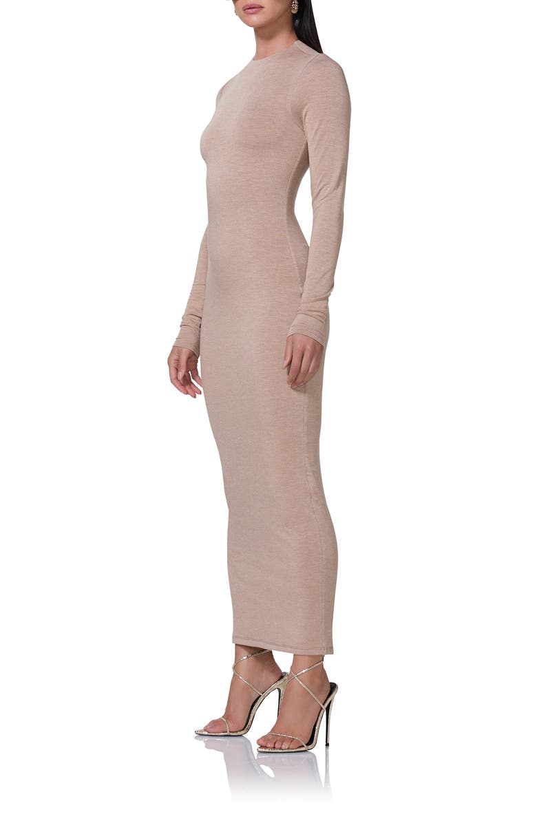 AFRM Juniper Long Sleeve Body-Con Dress, Alternate, color, 