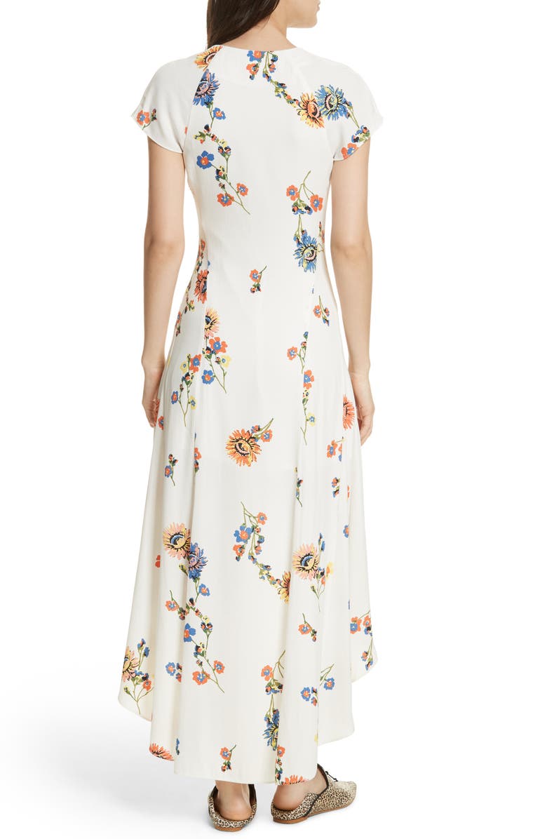 Free People Lost in You Midi Dress, Alternate, color, 