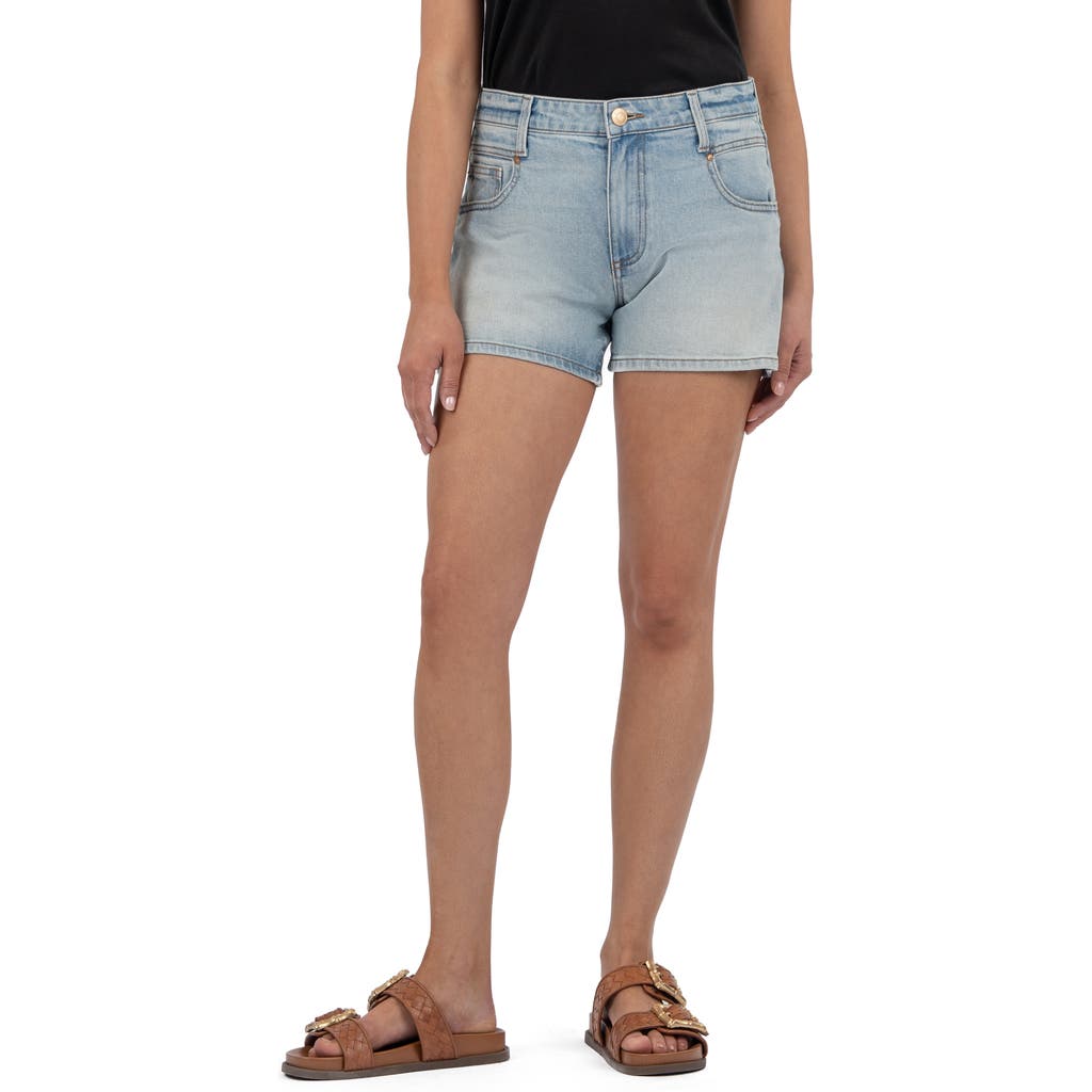 Kut From The Kloth Jane Mid Rise Denim Shorts
