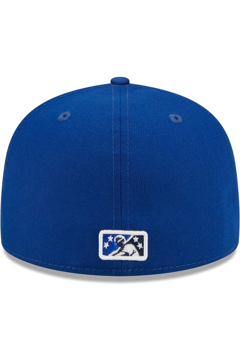 Men's New Era Blue Dunedin Blue Jays Authentic Collection 59FIFTY Fitted Hat, Alternate, color, Blue