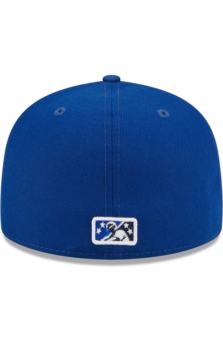 New Era Men's New Era Blue Dunedin Blue Jays Authentic Collection 59FIFTY Fitted Hat, Alternate, color,