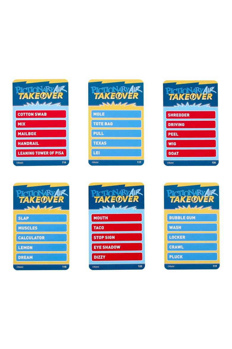 Pictionary Air Takeover Game, Alternate, color, NONE