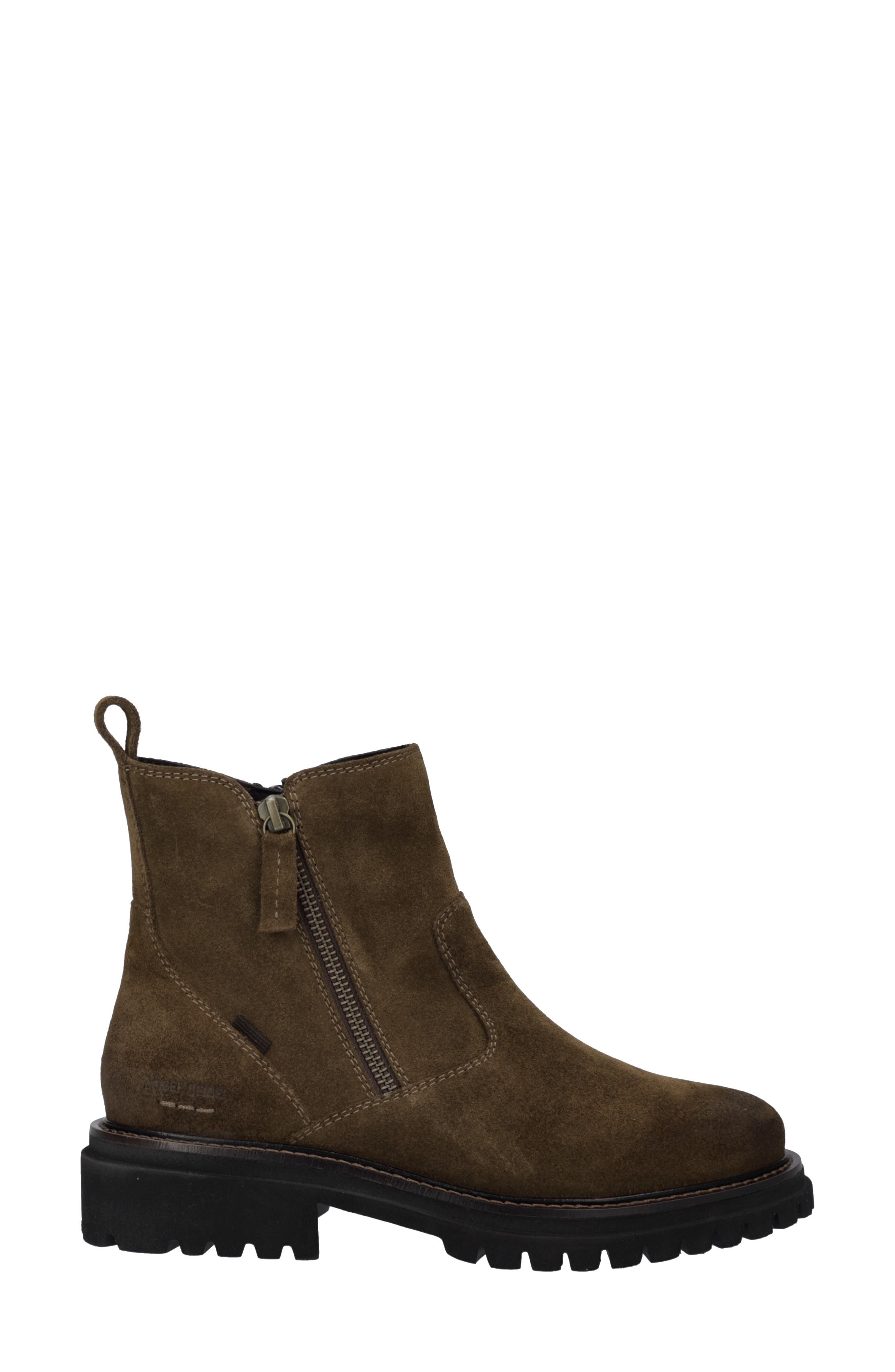 Rachel 03 Leather Bootie, Alternate, color, NUSS