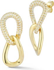 CHLOE AND MADISON Link Drop Earrings