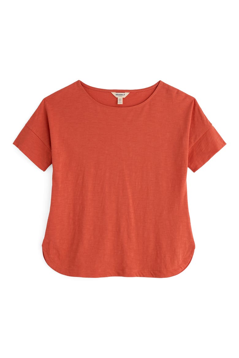 Bryher View Organic Cotton T-Shirt, Alternate, color, CRAB CLAW