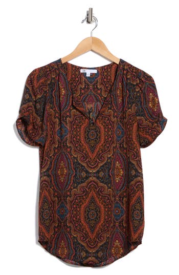 Dr2 By Daniel Rainn Daniel Rainn Pinch Sleeve Blouse
