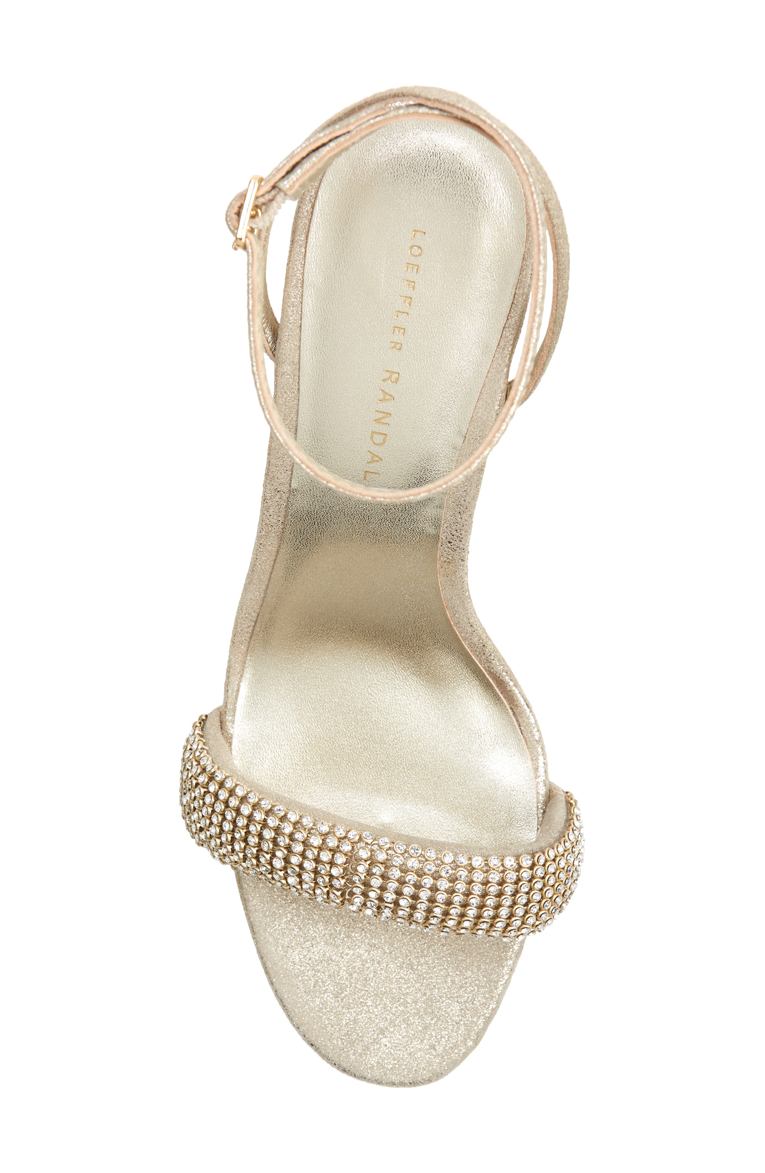 Shay Crystal Embellished Ankle Strap Sandal, Alternate, color, CAPPU