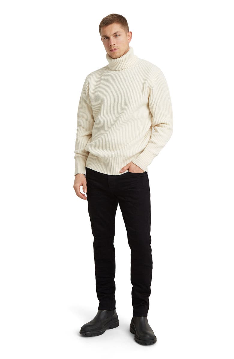 G-STAR 3301 Slim Fit Jeans, Alternate, color, Pitch Black