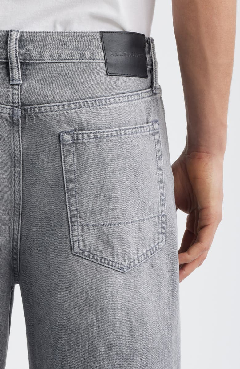 AllSaints Lenny Straight Leg Jeans, Alternate, color, Washed Grey