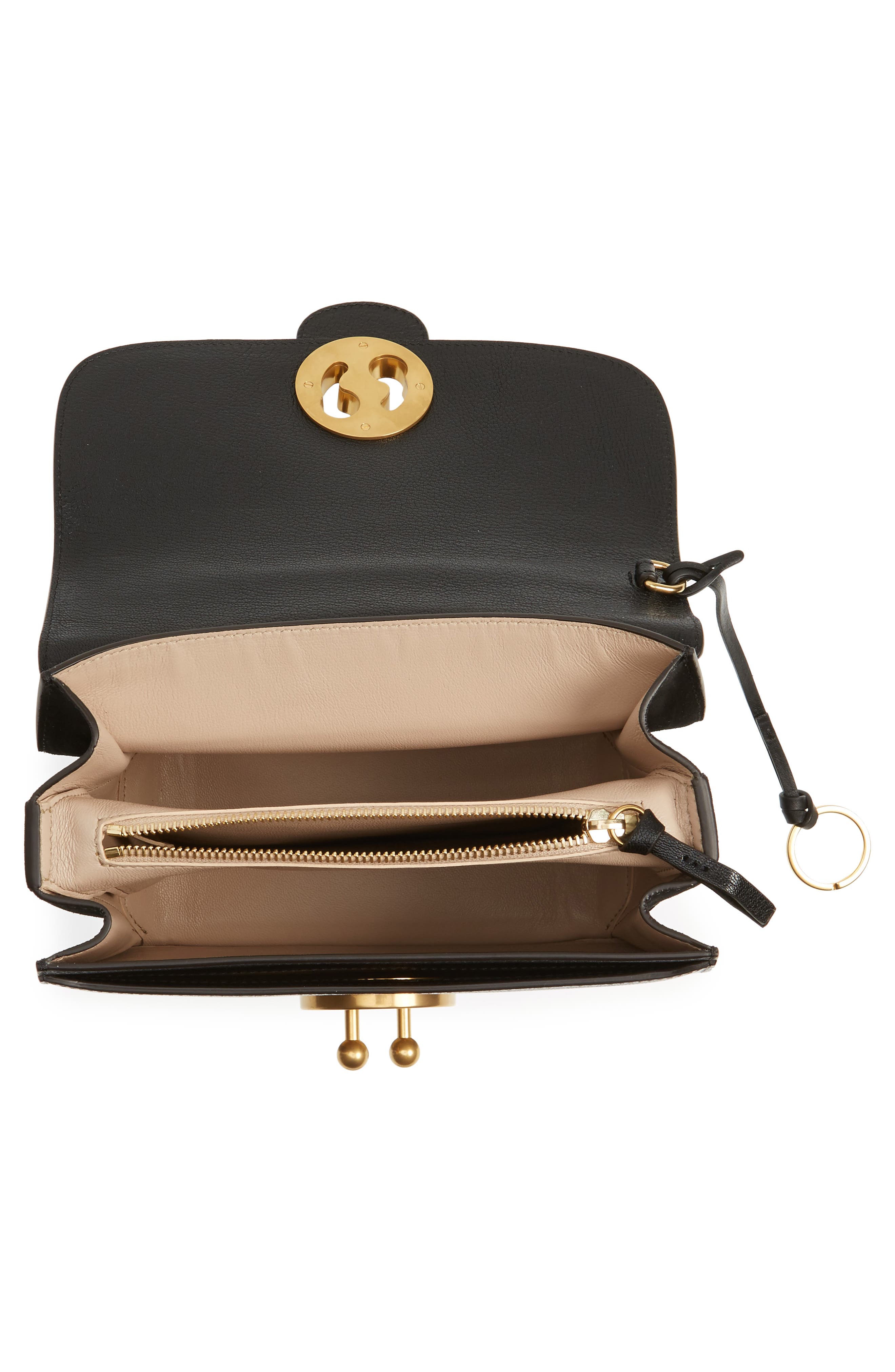 Chloé Medium Mily Leather Shoulder Bag, Alternate, color, 